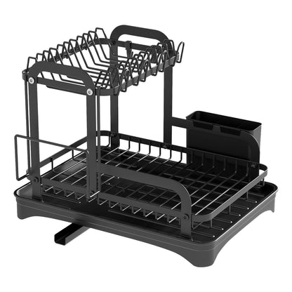Space-Saving Dish Drying Rack