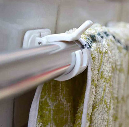 Nail-Free Adjustable Rod Holder