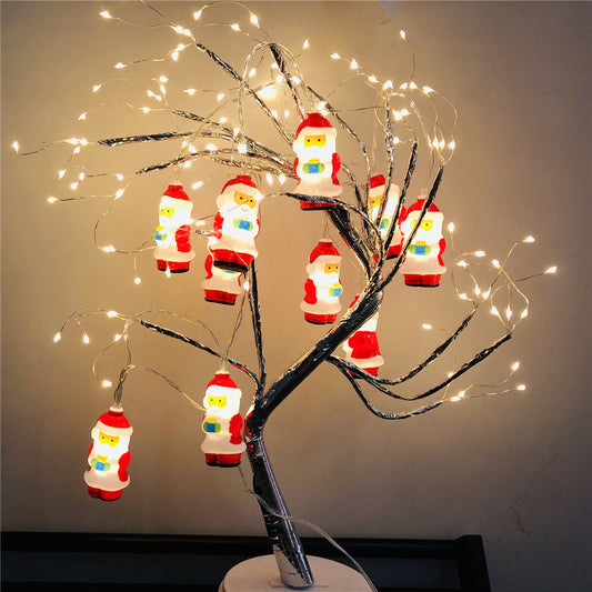 LED Santa Claus String Lights